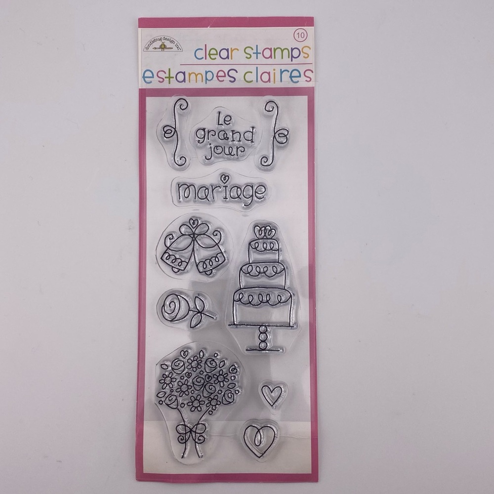 Wedding Themed Stamp Set - Marriage by Hampton Art